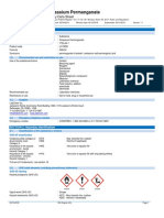 Potassium Permanganate: Safety Data Sheet