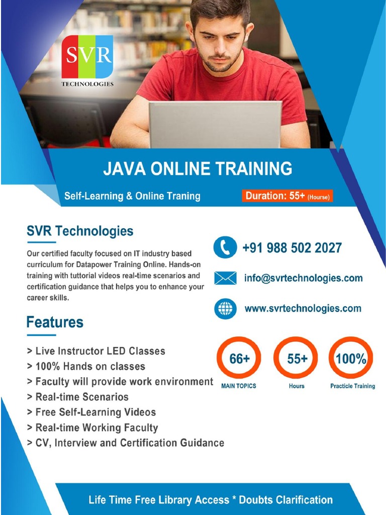 Core Java Course Content PDF SVR Technologies PDF | PDF | Object ...