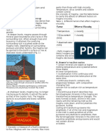 Factors That Affect Magma Viscosity