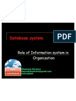 Role of Information System in Organization