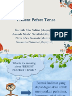 Present Pefect Tense