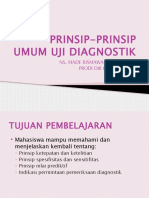 Prinsip Uji Diagnostik