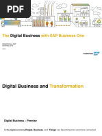 Digital Business With SAP Business One