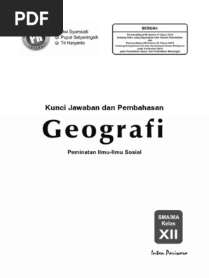 Kunci Pr Geografi 12 K 13 2018 Pdf