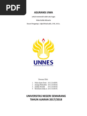 Asuransi Jiwa Kelompok 4 Docx