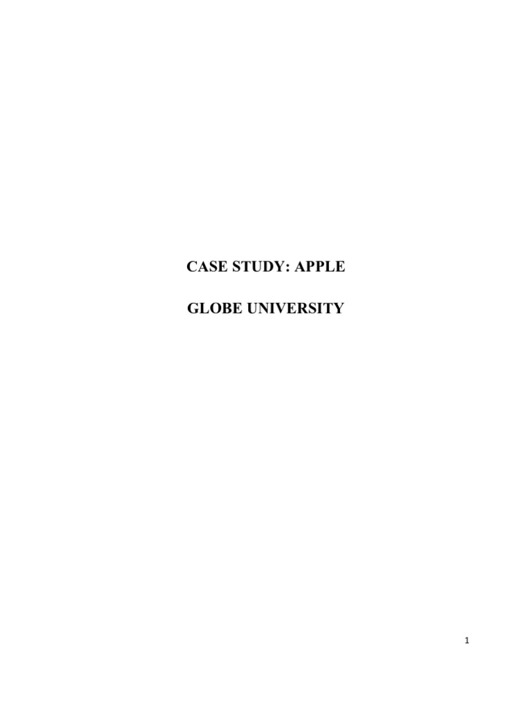 Case Study Organizational Apple | PDF | Apple Inc. | Macintosh