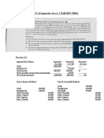 Corporate Accounting Tutorial Exercises