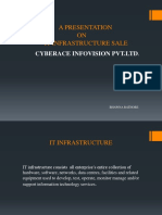 IT Infrastructure Sale Presentation by Cyberace