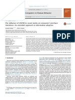 Computers in Human Behavior Volume 61 Issue 2016 [Doi 10.1016%2Fj.chb.2016.03.003] Erkan, Ismail; Evans, Chris -- The Influence of EWOM in Social Media on Consumers’ Purchase Intentions- An Extended A