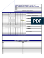 Formato de Inventario de Capital Humano