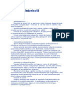 Intoxicatii PDF