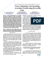 Design of Low Power Hamming Code Encoding, Decoding and Correcting Circuits Using Reversible Logic