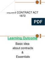 Indian Contract Act 1872 - Essentials of a Valid Contract