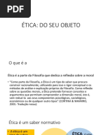 Ética e Ética Pós-moderna
