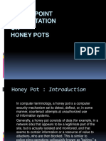 Power Point Presentation ON Honey Pots