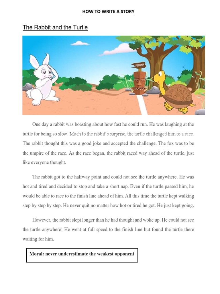 How To Write A Story | PDF