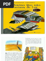 O menino que não gostava de ler