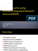 Border Security Using Wireless Integrated Network Sensor Seminar Presentation