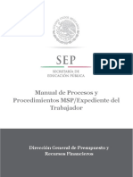 27. Manual de Procesos y Procedimientos MSP Expediente del Trabajador.docx