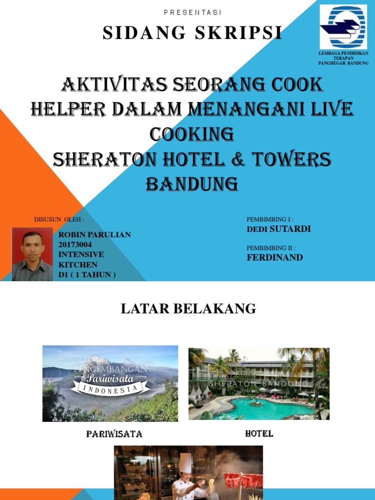Aktivitas Cook Helper di Live Cooking | PDF