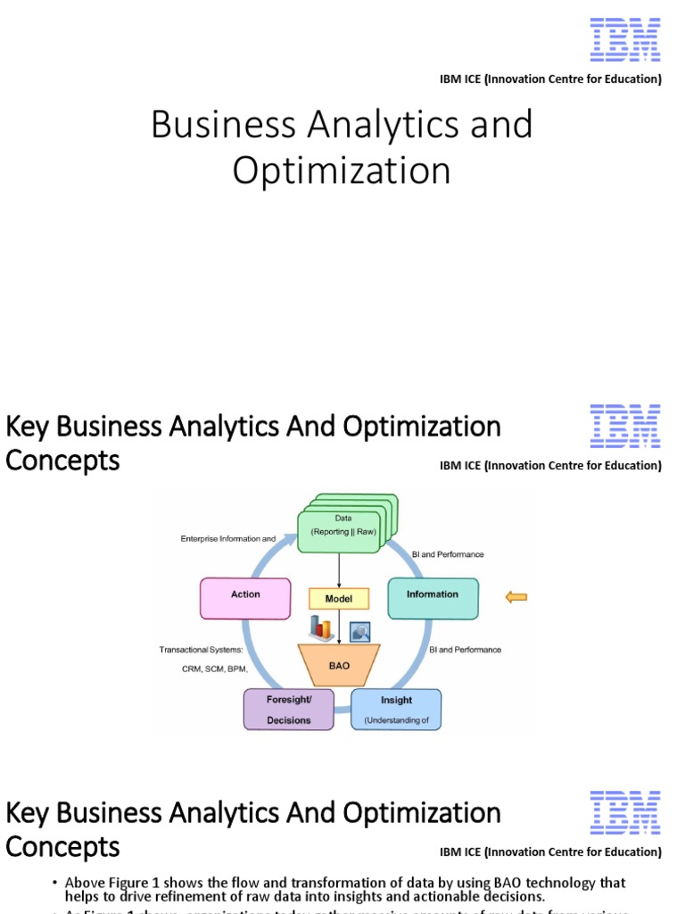 IBM Slide CHAPTER 3 | PDF | Analytics | Business Intelligence