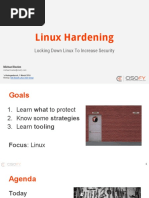 Linux Hardening