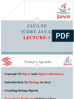 Java Se (Core Java) : Lecture-7