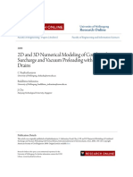 2D and 3D Numerical Modeling of Combined PDF