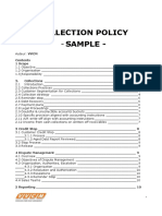 Sample Collection Policy