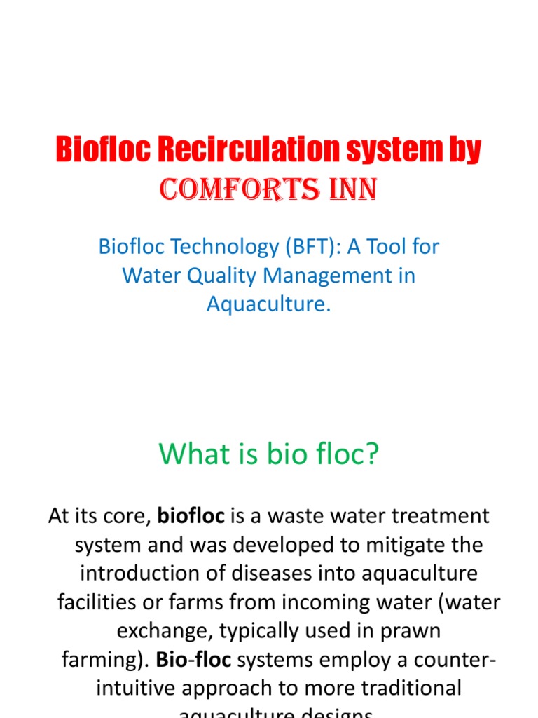 Biofloc System Design for Aquaculture | PDF | Aquaculture | Nature