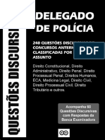 01#Apostila 240 Questões Discursivas_delegado de Polícia_2015-2016