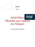 Adolf Hitler L'homme Qui S'opposa Aux Banque
