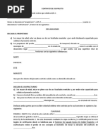 Contrato de Usufructo