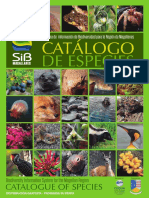 Catalogo Especies de Magallanes PDF