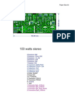 100 Watts Stereo Amplifier Board DIY TDA2030 IC With Transistors (Hindi) ELECTRO INDIA PDF