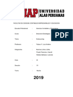 Facultad de Ciencias Contables y Financieras: Outsourcing