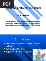 Download National problems and issues by M S Sridhar SN4050950 doc pdf