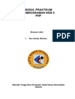 Modul Praktikum Pemrograman Web 2 - PHP PDF