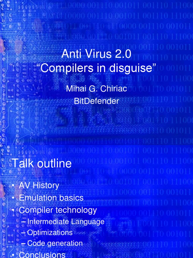Advanced Techniques in Antivirus Emulation | PDF | Emulator | Computer ...