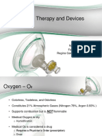 Oxygen Therapy and Devices Lecture
