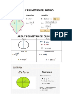 Ejemplos de Area y Perimetro de Figuras Geometricas