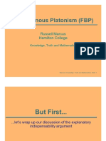 Plenitudinous Platonism (FBP) : Russell Marcus Hamilton College