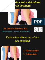 4-Evaluacion Clinica Del Adulto Con Obesidad-Dr Barahona-CMC Agosto-2013