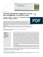 Informed Appropriate Imaging For Low Back Pain Management: A Narrative Review