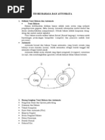 Download Teori Bahasa Dan Automata Tgs 1 by Andi Jumarta SN40510885 doc pdf