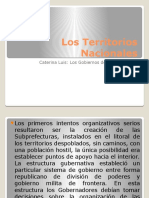 Los Territorios Nacionales