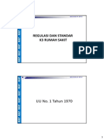 Regulasi Dan Standar K3 RS PDF
