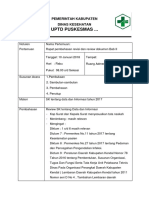 Revisi SK Data Informasi Puskesmas