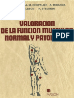 Valoración de La Función Muscular Normal y Patologica 1era Parte