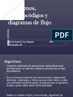 Algoritmos, Pseudocódigos y Diagramas de Flujo